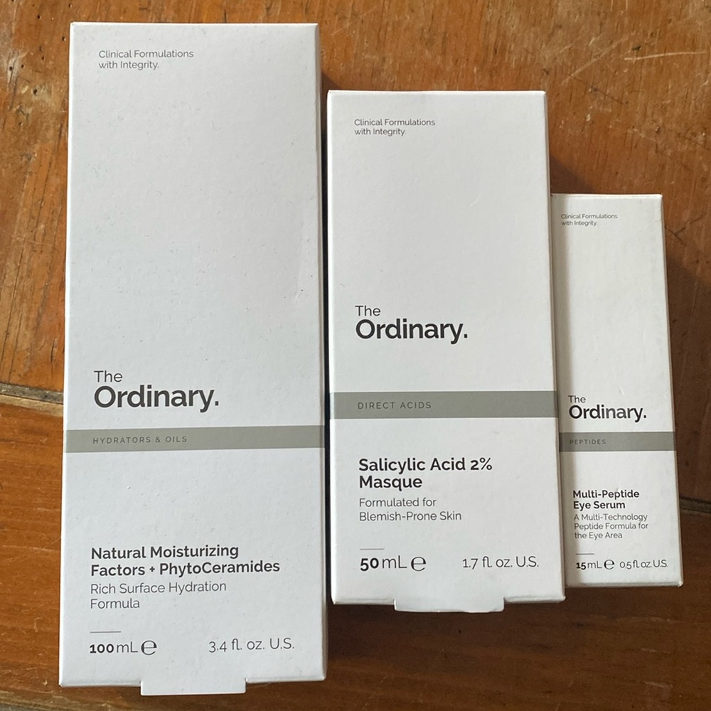 The Ordinary haul